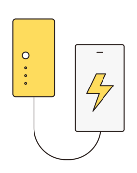 スマホのモバイルバッテリー