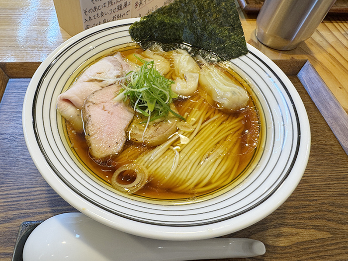千鶏の醤油ラーメン