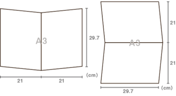 A4×4ページ